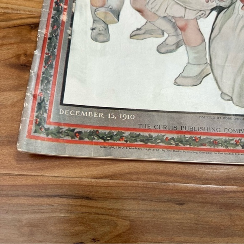 1910 DEC 15 LADIES' HOME JOURNAL MAGAZINE - JESSIE WILCOX SMITH COVER - Picture 5 of 7